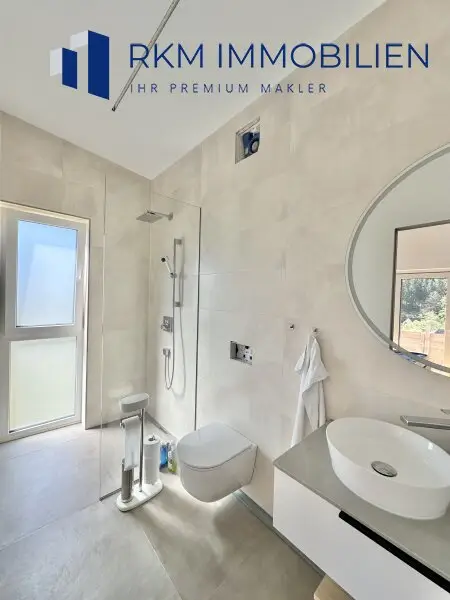 Badezimmer mit WC