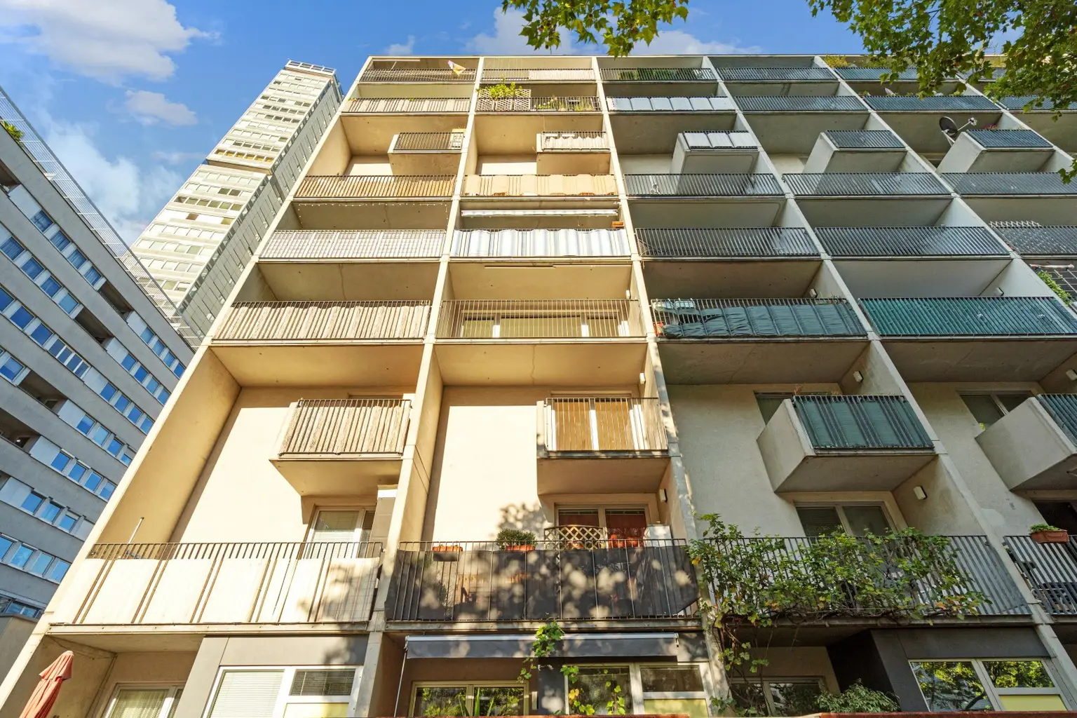 "Uno Cty- Donau City- 3 Zimmer Maisonette- Loggia"