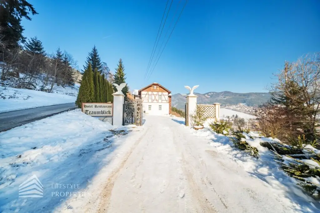 Historisches Hotel mit Restaurant & großzügigem Privatbereich – im Erholungsgebiet Semmering
