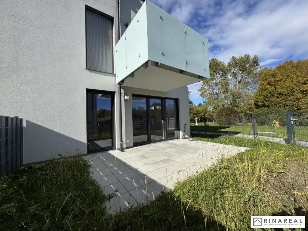 Blumengasse - 2 Zimmer Wohnung | Garten & Terrasse | Neubau | Klimaanlage | Einbauküche | zzgl. Tiefgaragenstellplatz | Top C1