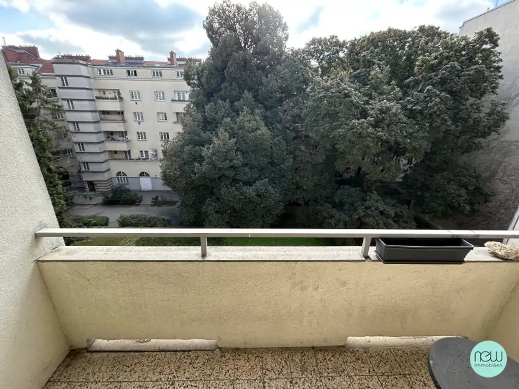 Helle 2-Zimmer-Wohnung + hofseitiger Loggia / zwischen Prater & Nordbahnviertel