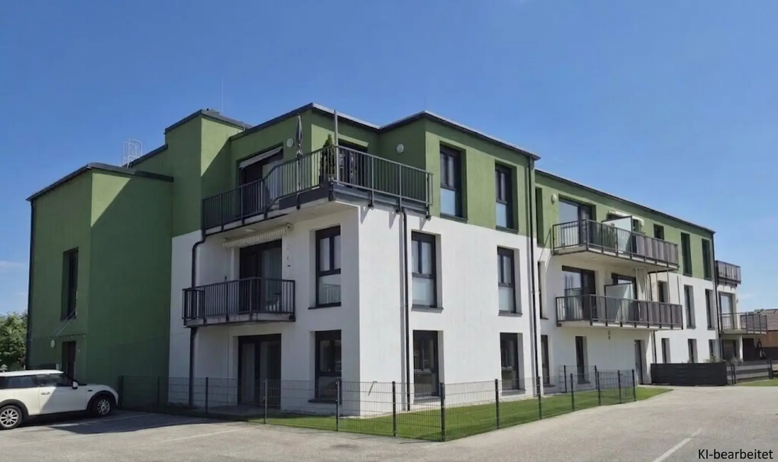 Wohnkomfort mit Aussicht: Ca. 60 m² 3-Zimmer-Wohnung und sonniger 12 m² Südwest-Eckbalkon