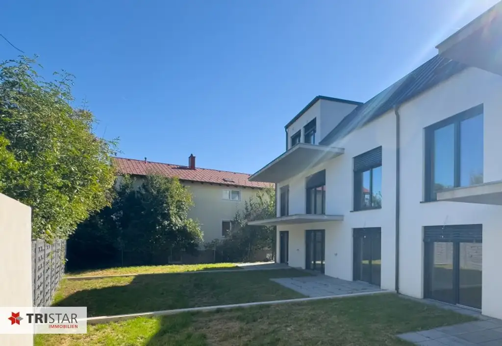 Premium-Gärten in Floridsdorf · 12 Einheiten · 7 Tiefgaragen · bis 194 m² Privatgarten · ab € 259.000 · 5.000 €/m²