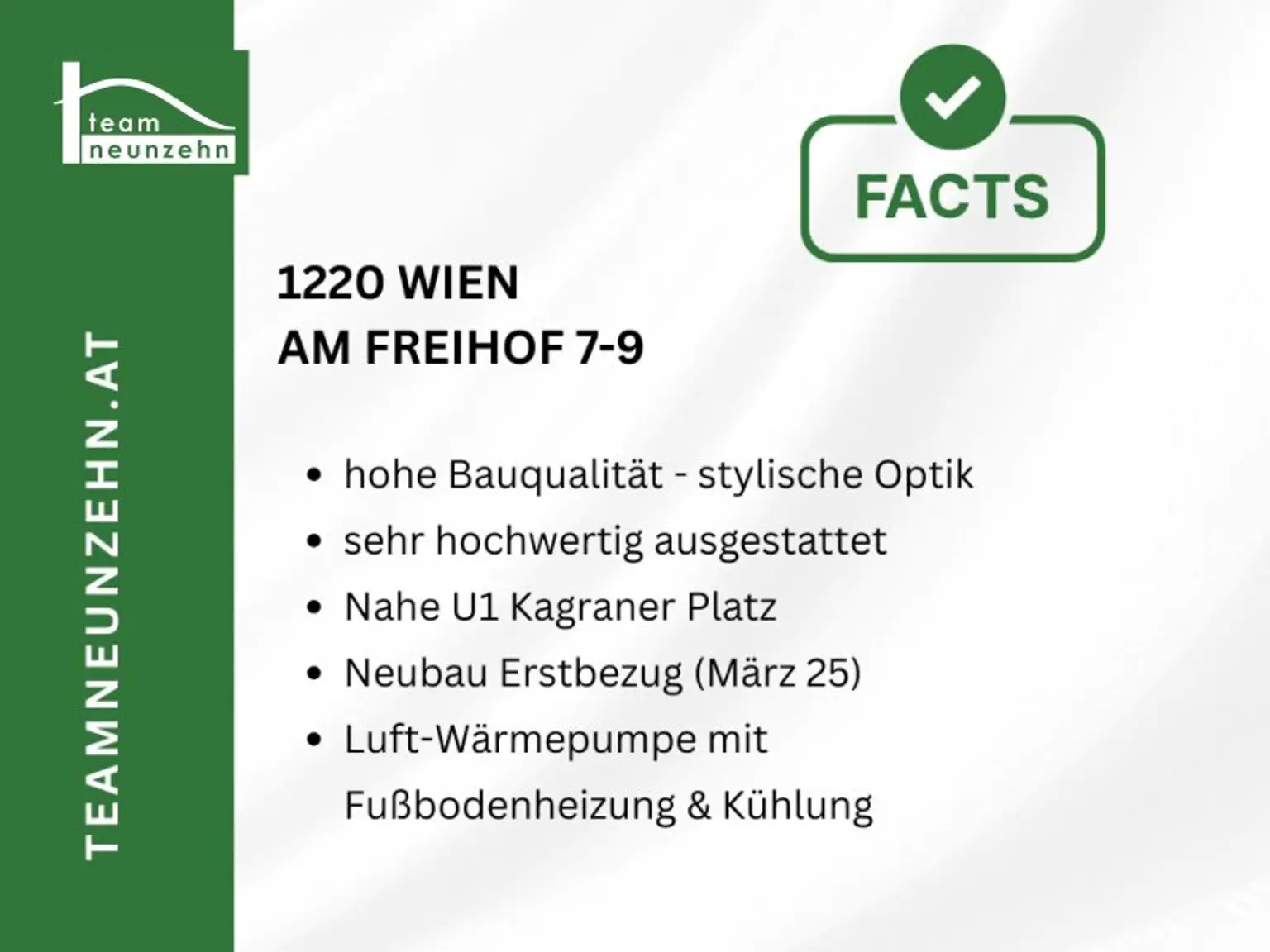 SOMMER AKTION - KÜCHE INKLUSIVE - Hochwertiges Neubau-Townhouse. Soeben fertig gestellt. Top Ausstattung – U Bahn nur wenige Gehminuten entfernt. - WOHNTRAUM