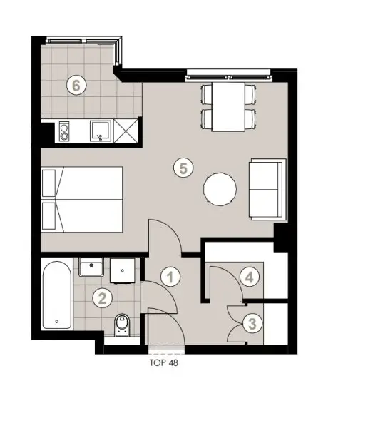 Charmante 1-Zimmer-Wohnung in 1140 Wien
