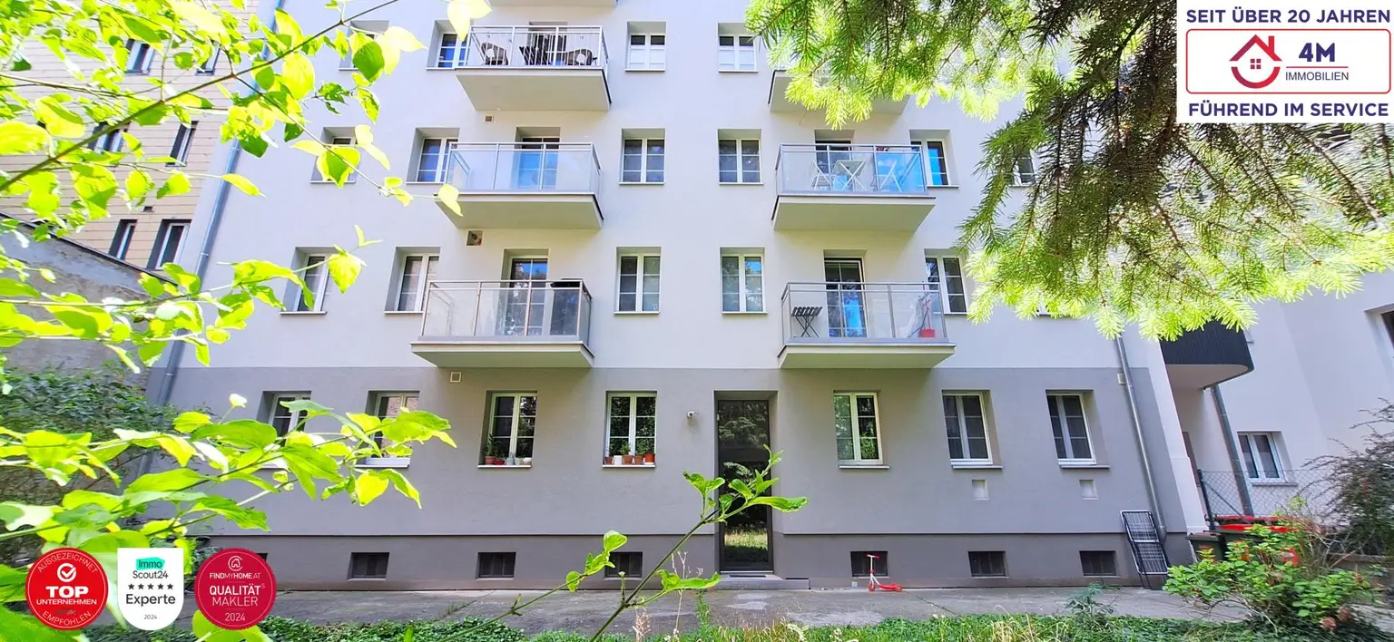 Gebäude hofseitig