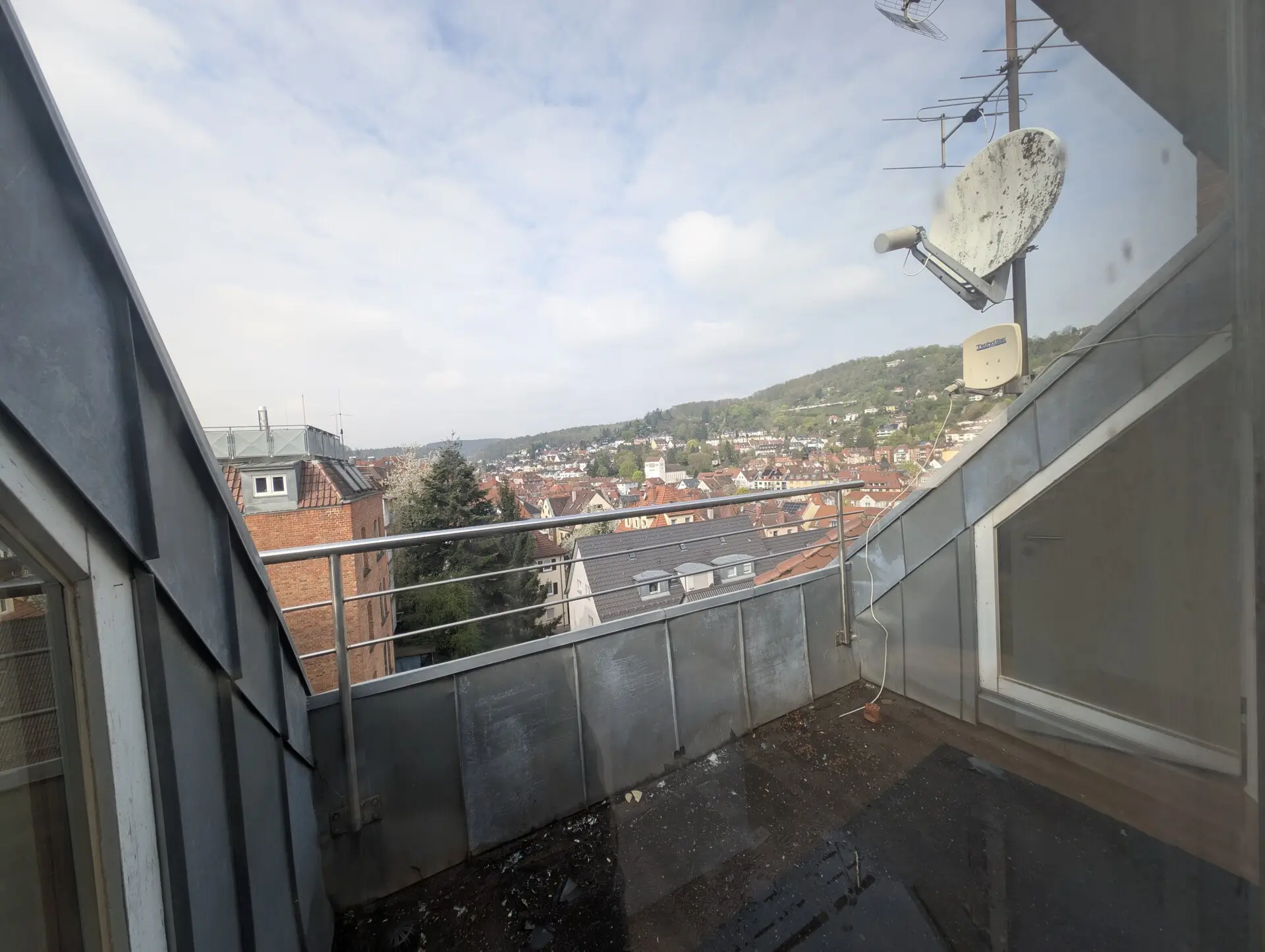 Dachloggia - Bodenbelag kommt