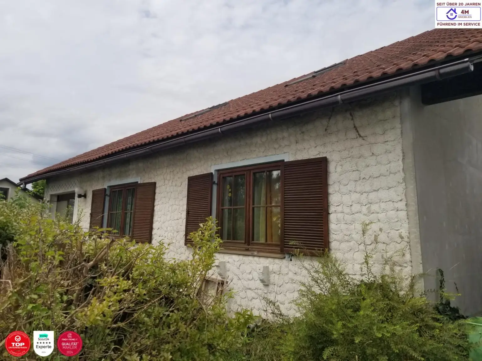 Solider Bungalow mit Wohlfühlcharakter – ideal für Jungfamilien und Ruhesuchende