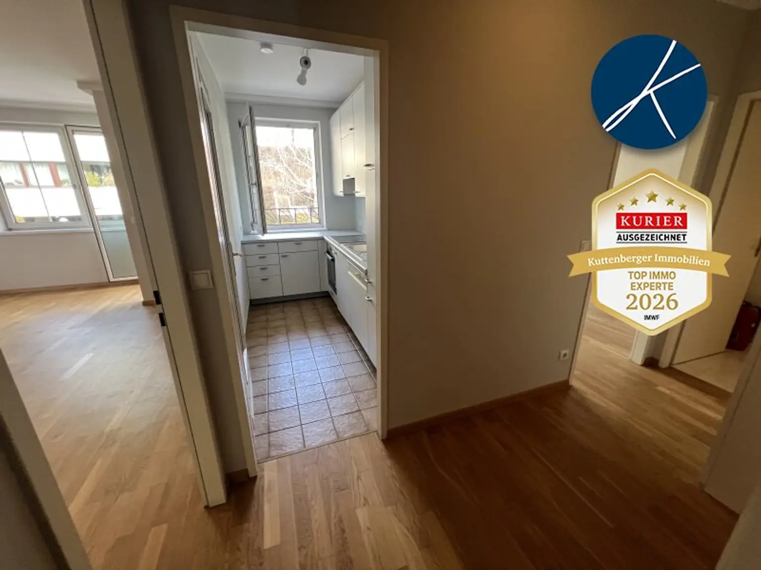 getrennt begehbare Zimmer