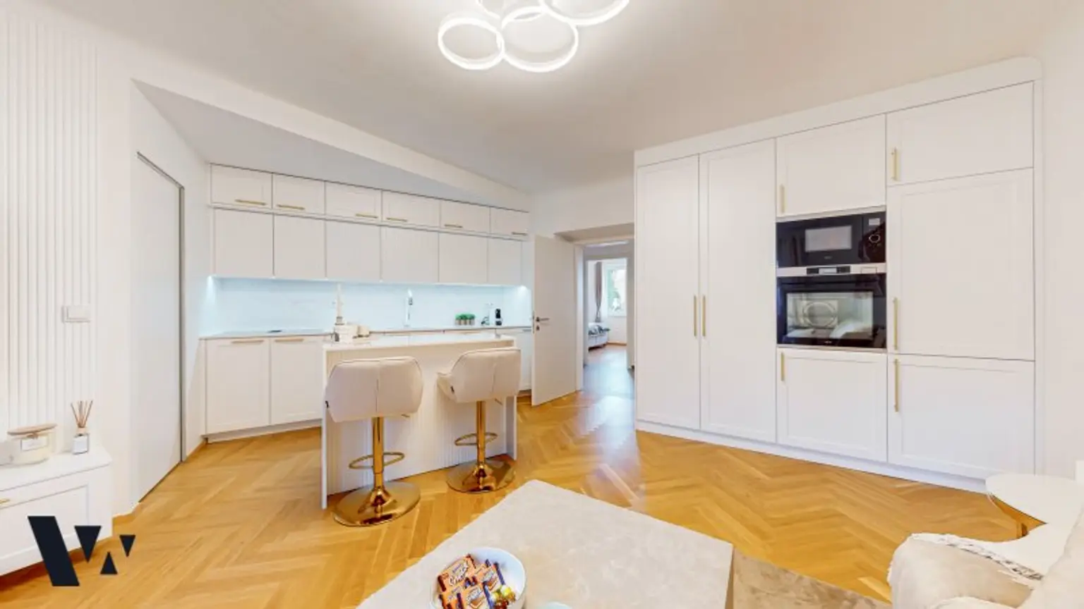 VOLLMÖBLIERTE 4-ZIMMER-DESIGNERWOHNUNG MIT BALKON | VIDEO-PRÄSENTATION