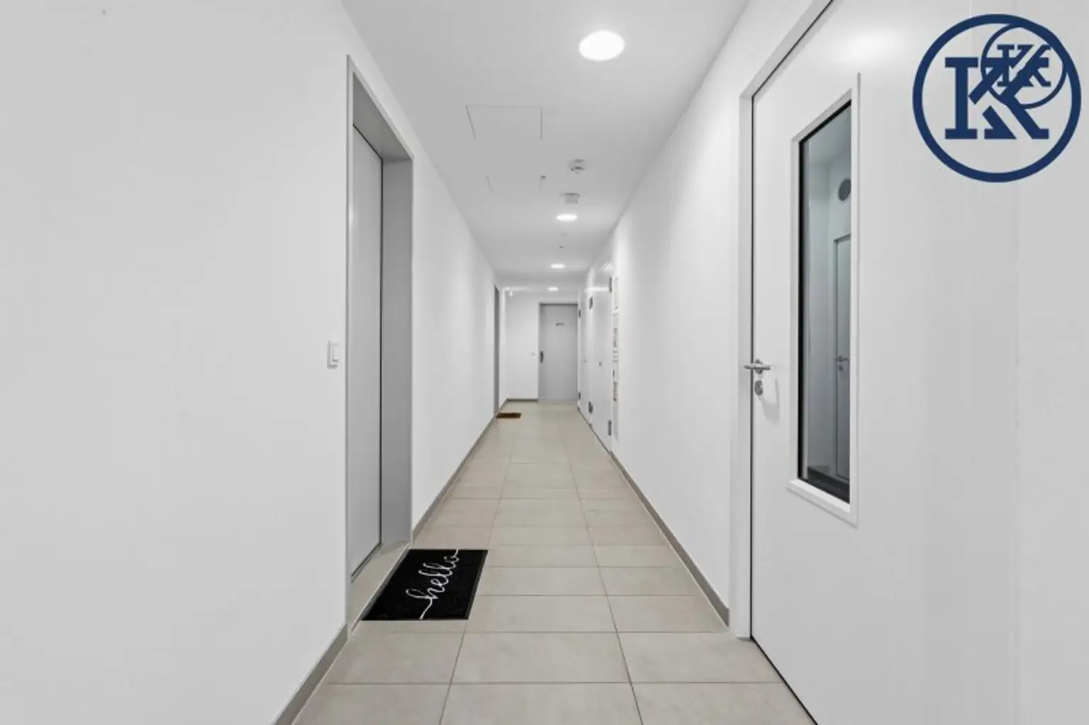 Gang zur Wohnung