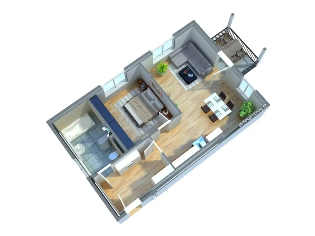 Grundriss Wohnung