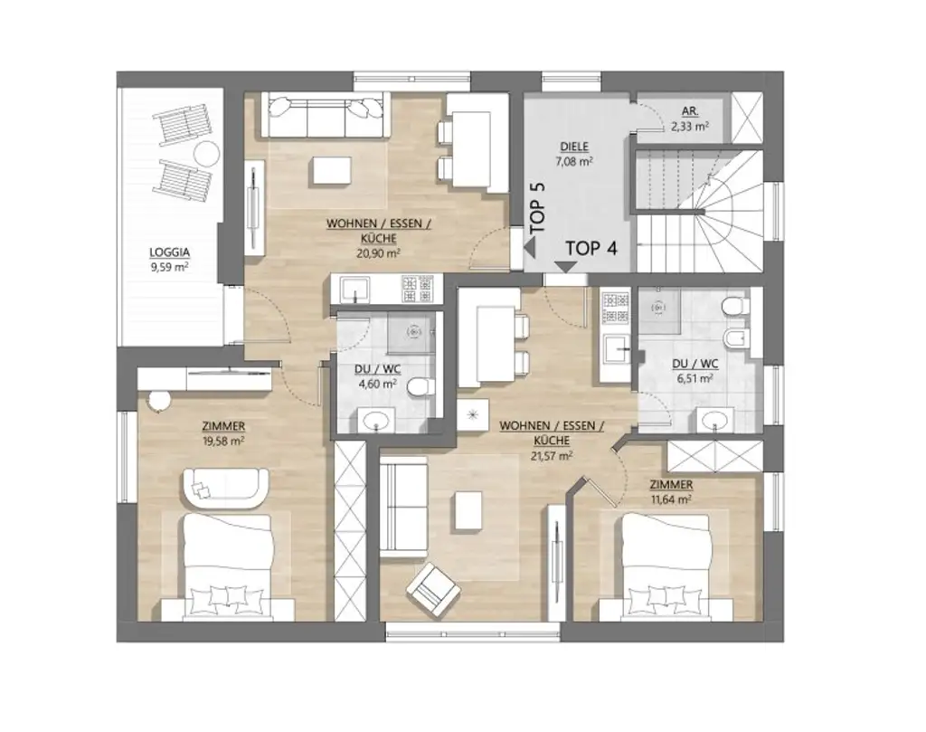 TRAUMLAGE ! FERIENIMMOBILIE! / Zweitwohnsitz!!  Apartments direkt an der Skipiste – Hochrindl