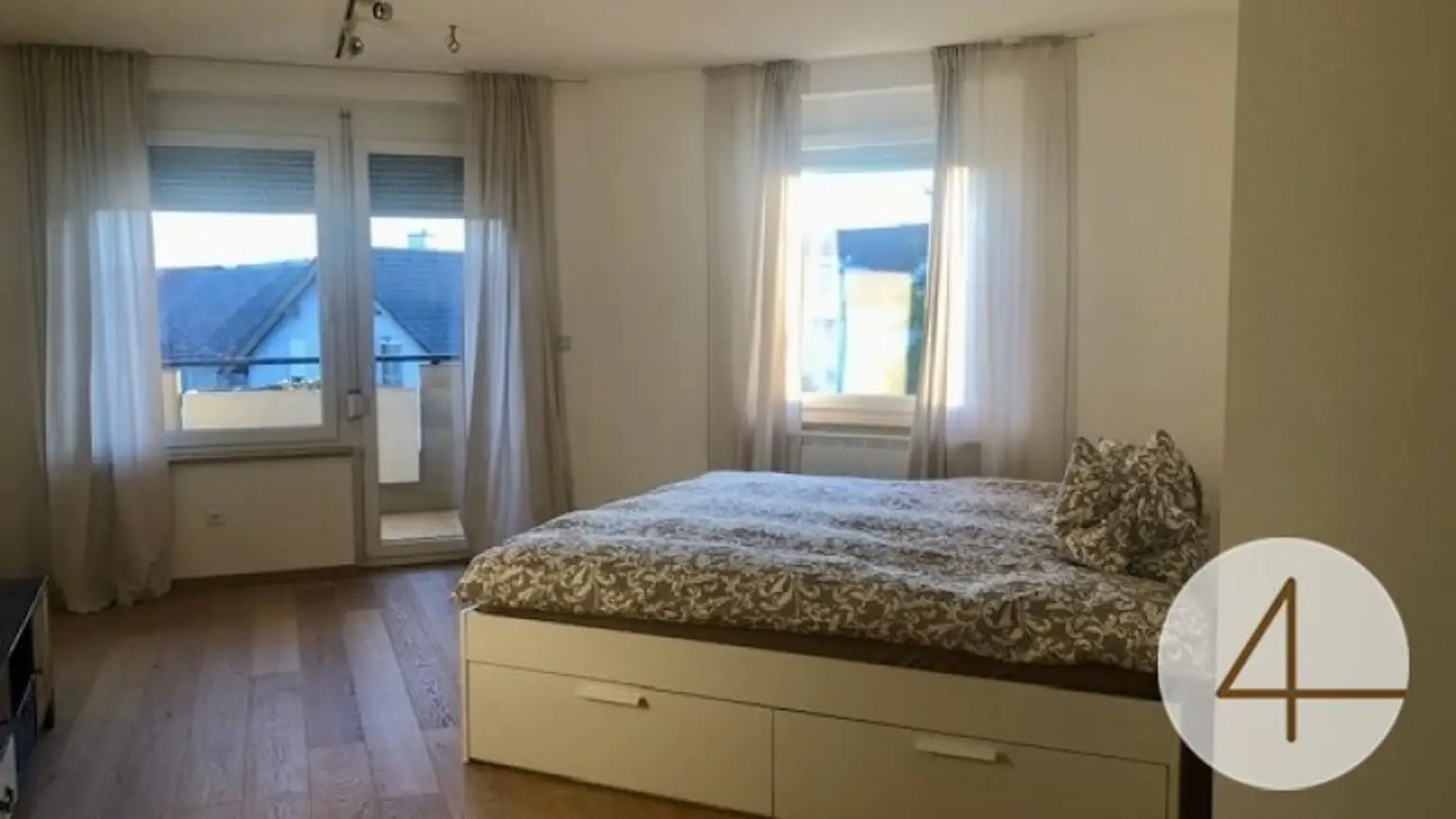 Ruhige Wohnung mit Garagenplatz