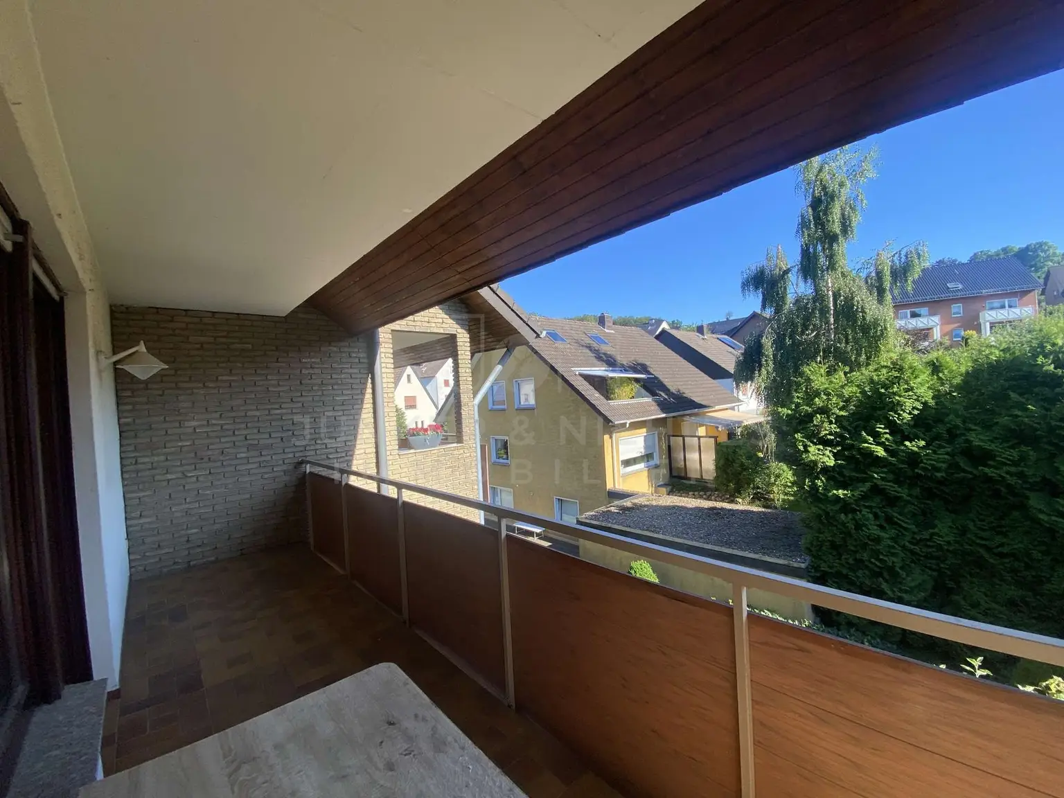 Überdachte Loggia