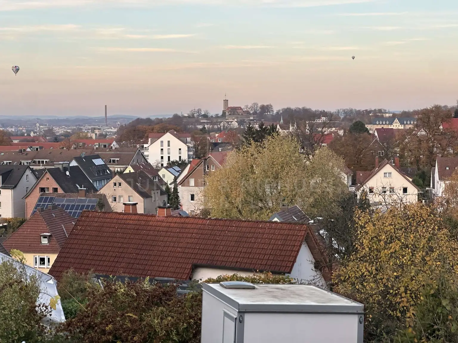 Weitblick auf die Sparrenburg