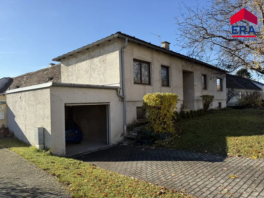 Einfamilienhaus mit Terrasse und Keller in ruhiger Lage von Neudorf im Weinviertel