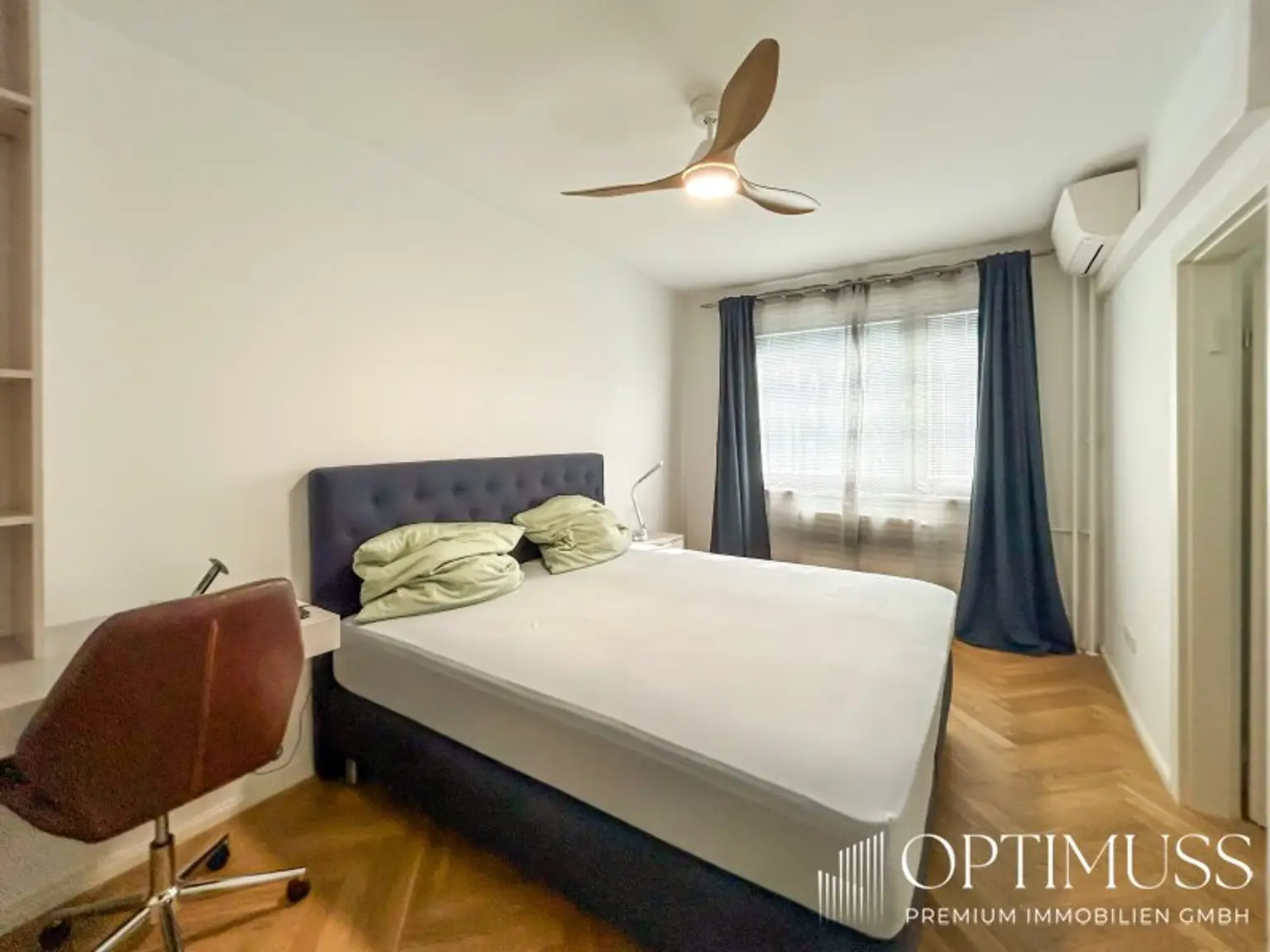 Lichtdurchflutete 2,5 Zimmer Wohnung in Topp Lage mit grosser Loggia und Grünblick auf Donaukanal!