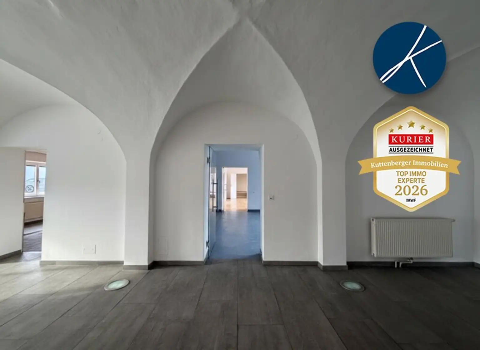 zentraler Empfangsraum