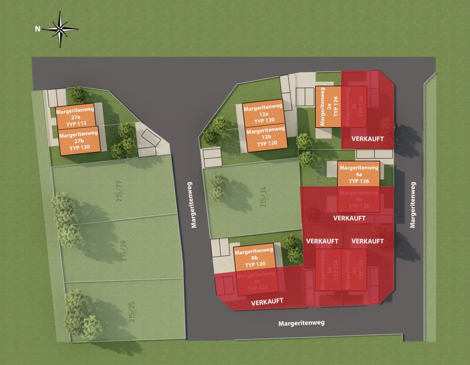 Lageplan aktuell | ++ RAUM & KOMFORT PUR ++ DOPPELHAUSHÄLFTE in Guntramsdorf | Prima Service Immobilien
