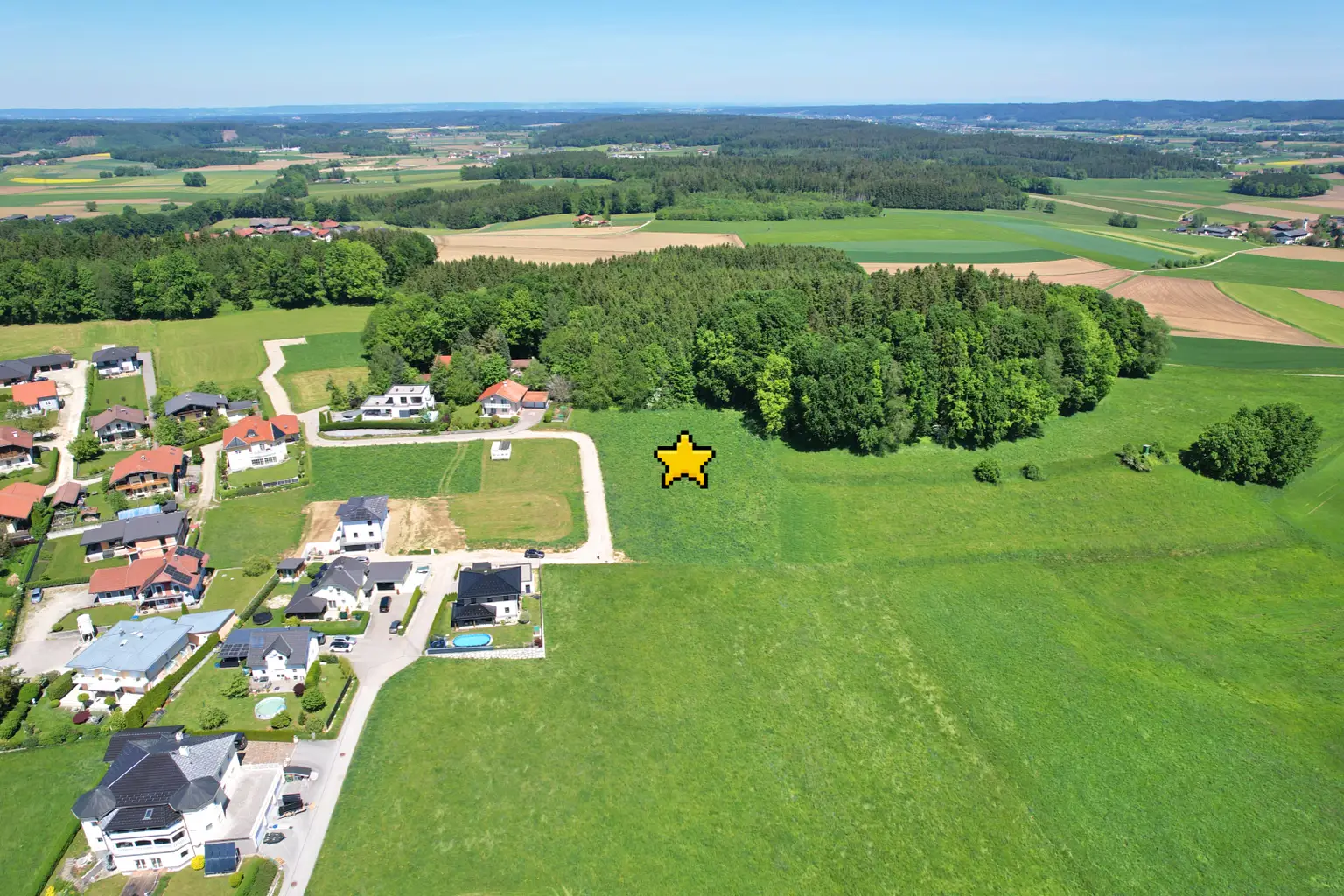 Baugrundstück mit Panoramablick
