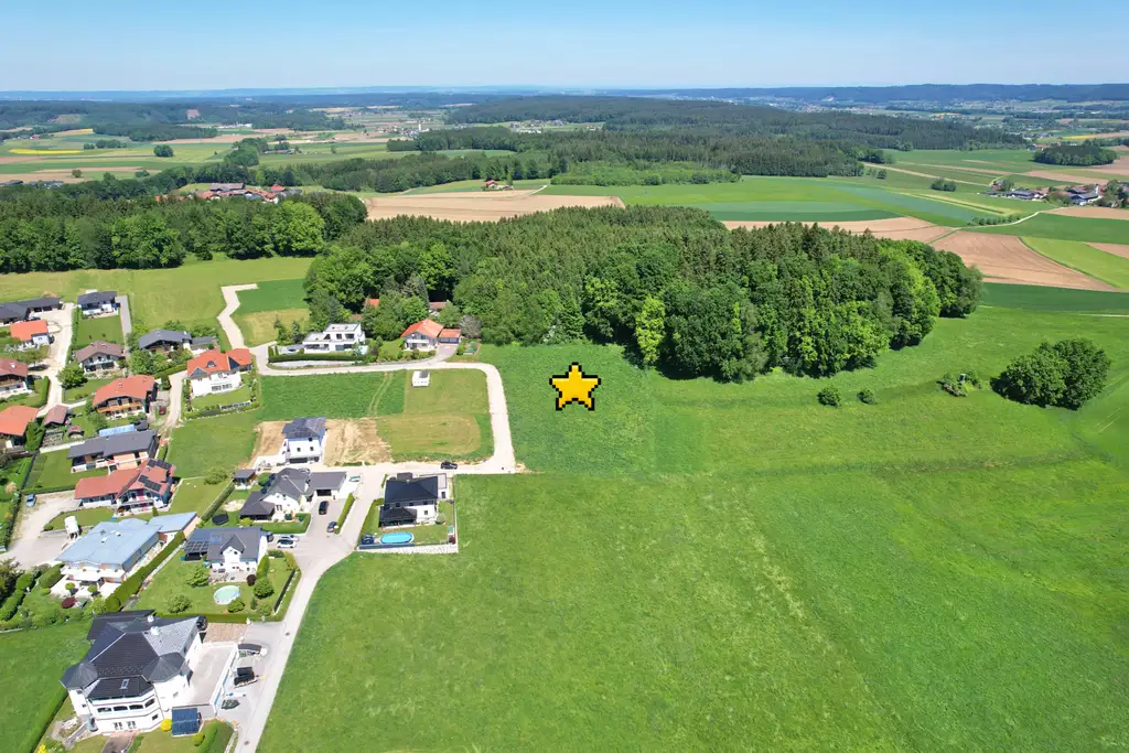 Baugrundstück mit Panoramablick