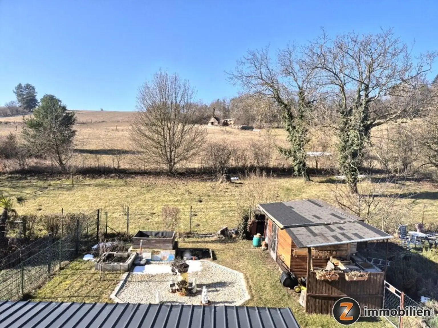 Ausblick vom Wohnzimmer