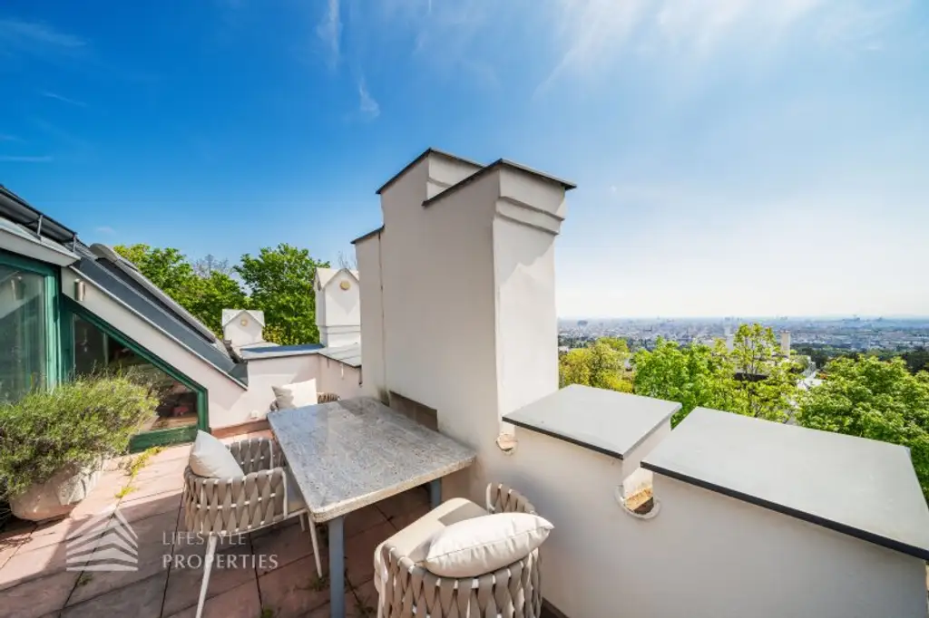 Luxuriöser 14- Zimmer Wohntraum mit Dachterrasse und Pool, Nähe Wilhelminenschloss