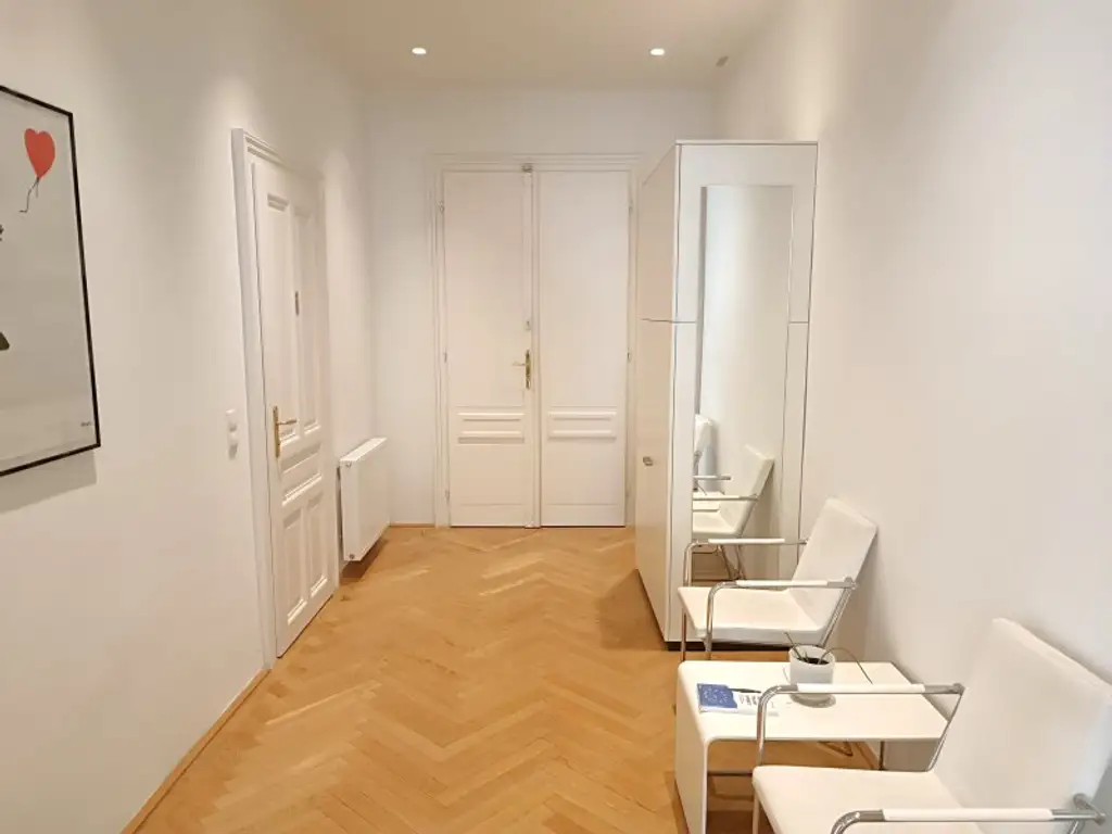 Großzügiges Büro mit Altbau-Charme im 1. Bezirk! Klimatisiert! 5 Räume! Jahrhundertwendehaus mit Lift! Nähe U2/U4 Schwedenplatz!
