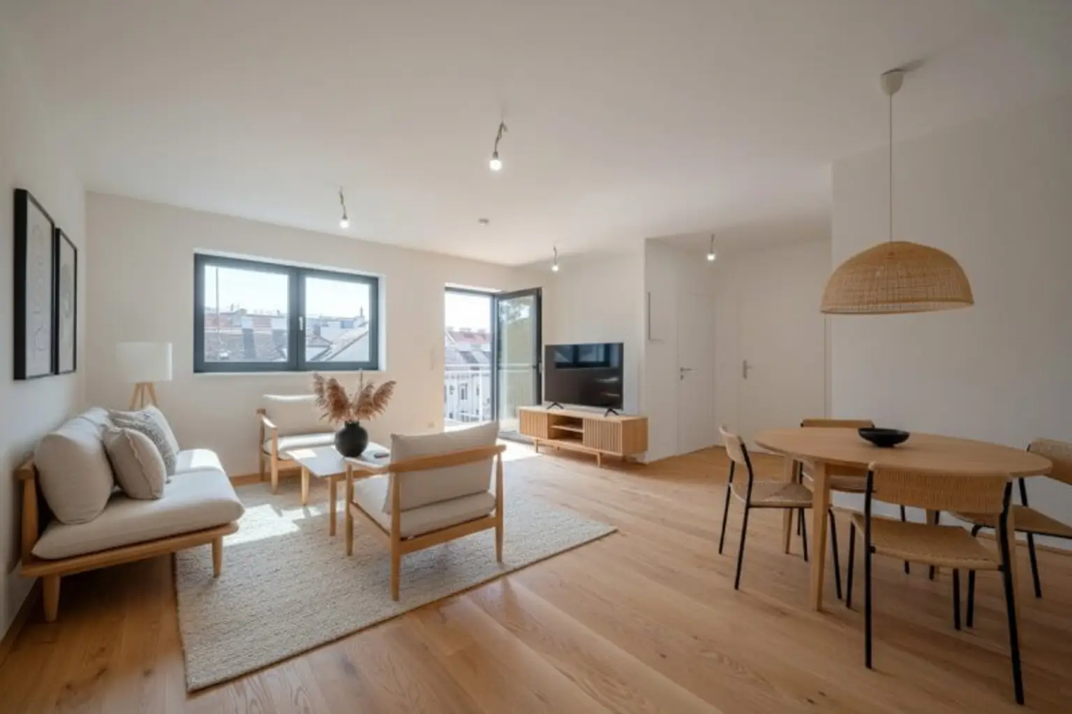 ++1160++ Modernes Wohnen: 3-Zimmer-Erstbezug mit Balkon in ruhiger Lage - Luftwärmepumpe