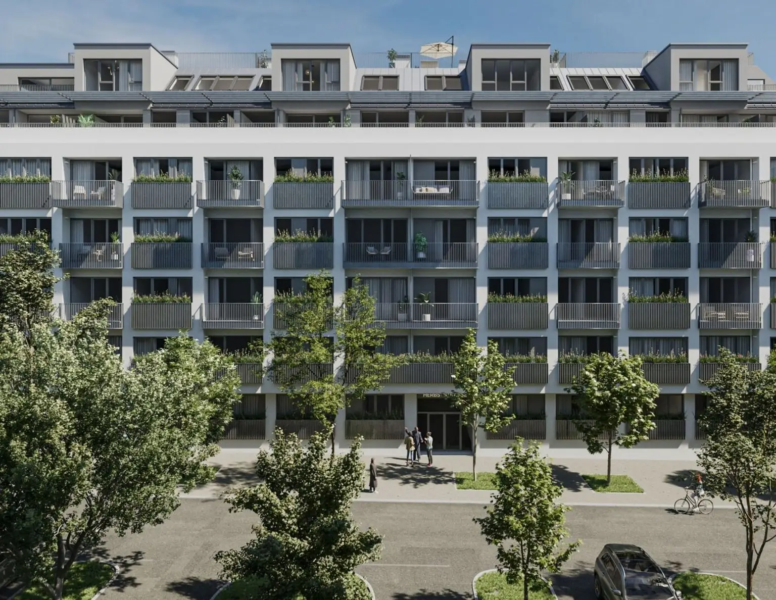 THE ARIK - Gute Lage. Klare Struktur. 2 Zimmer mit Balkon im Neubau.