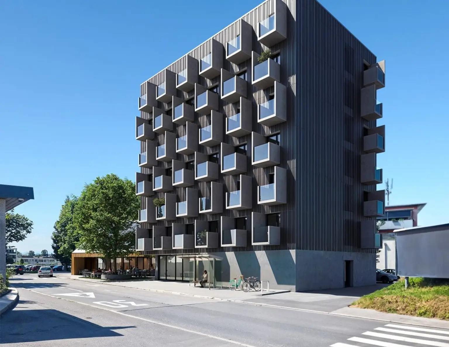 Neubauprojekt in Bestlage von Bregenz - Apartment Top 32 für Personal & Kurzzeitwohnen