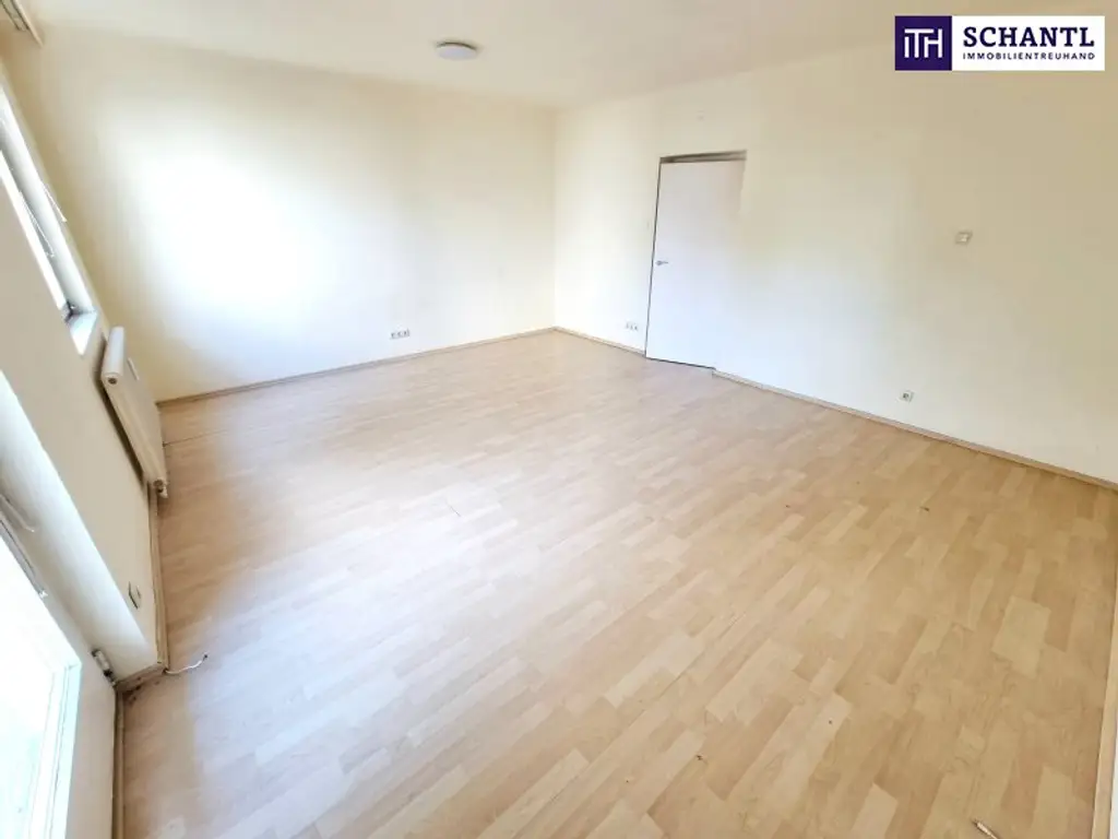 Absolute Grün- und Ruhelage! Gebraucht. Gepflegt. Geliebt! Perfekt aufgeteilte 3-Zimmer + separate Küche / 2 Balkone / Viele Möglichkeiten! Ruhig wohnen, gut leben!