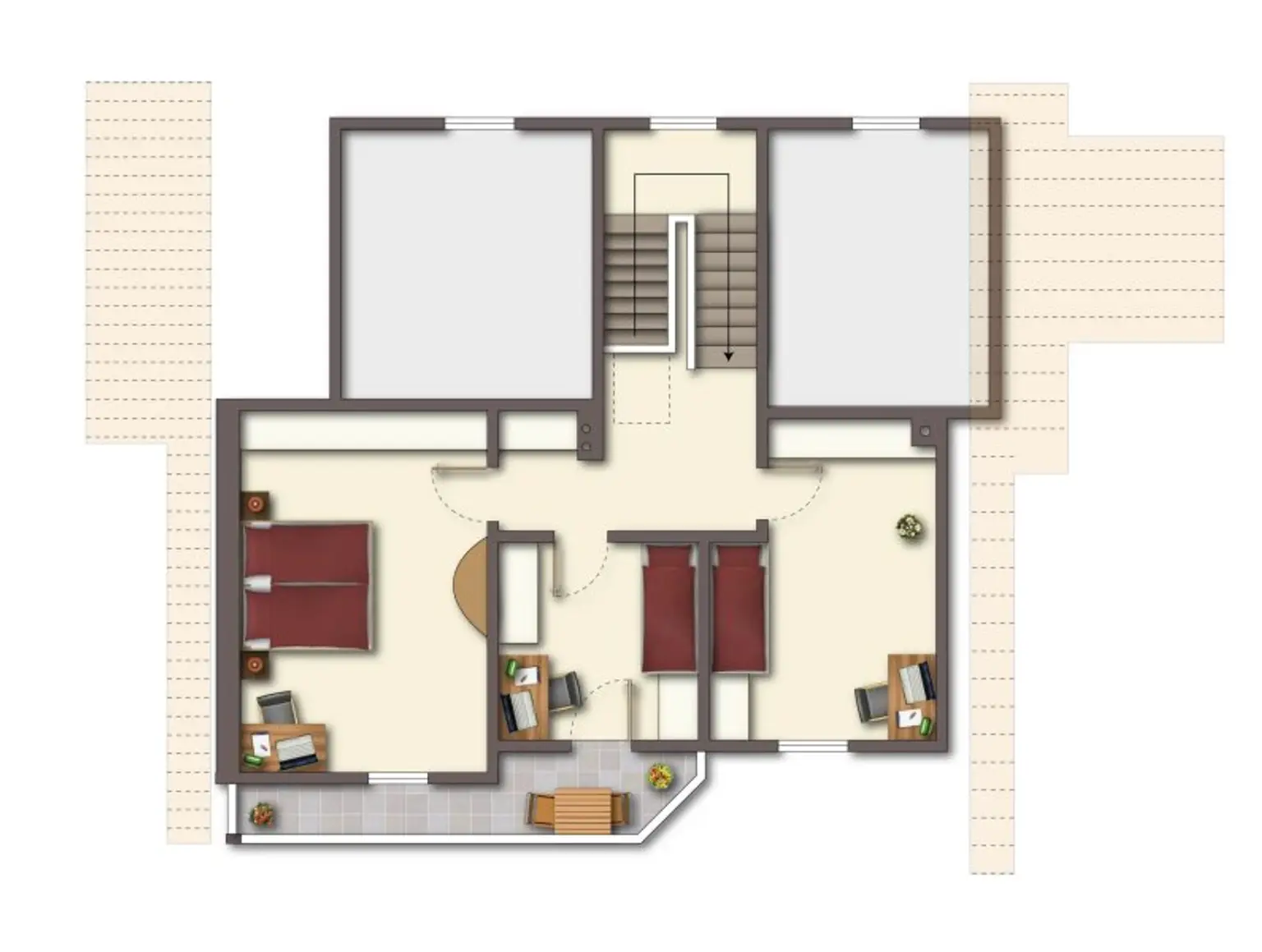 Grundriss Obergeschoss