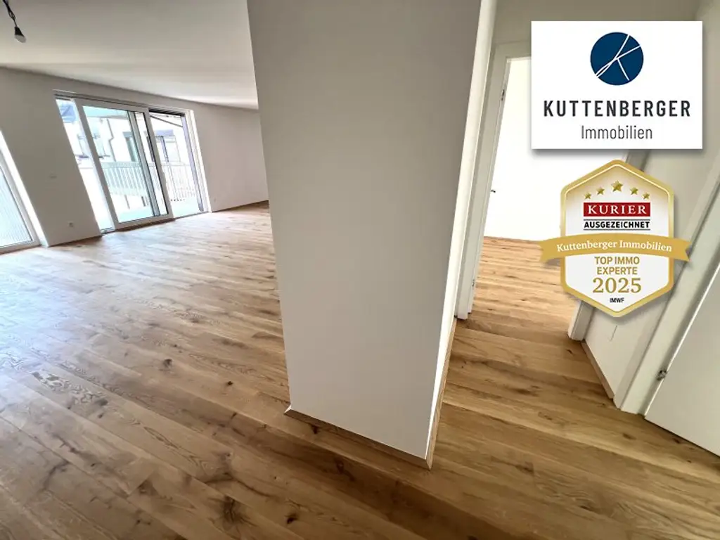 *Superprojekt: ''Über den Baumwipfeln" TOP 50 MIT ÜBERDACHTEM BALKON (17,5 m²)