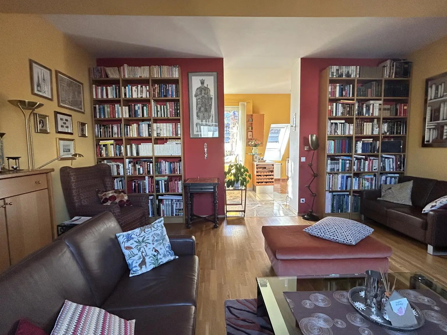 Wohnzimmer-Ansicht z. Wohnküche