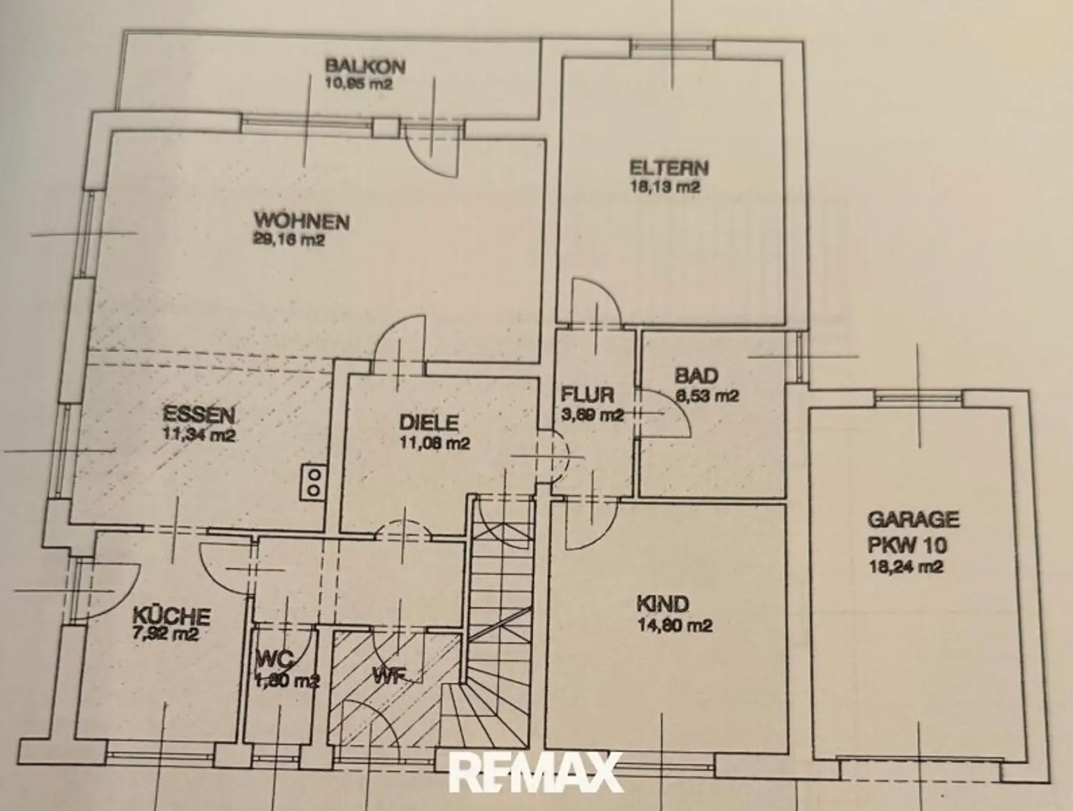 Grundriss Erdgeschoss schematisch