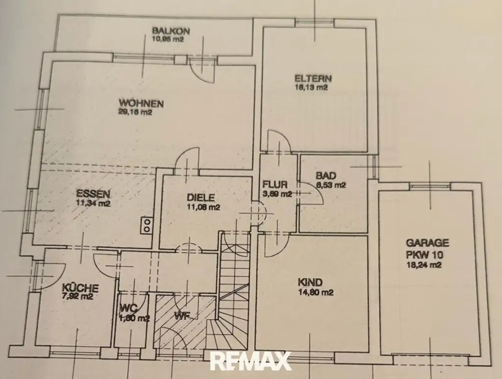 Grundriss Erdgeschoss schematisch
