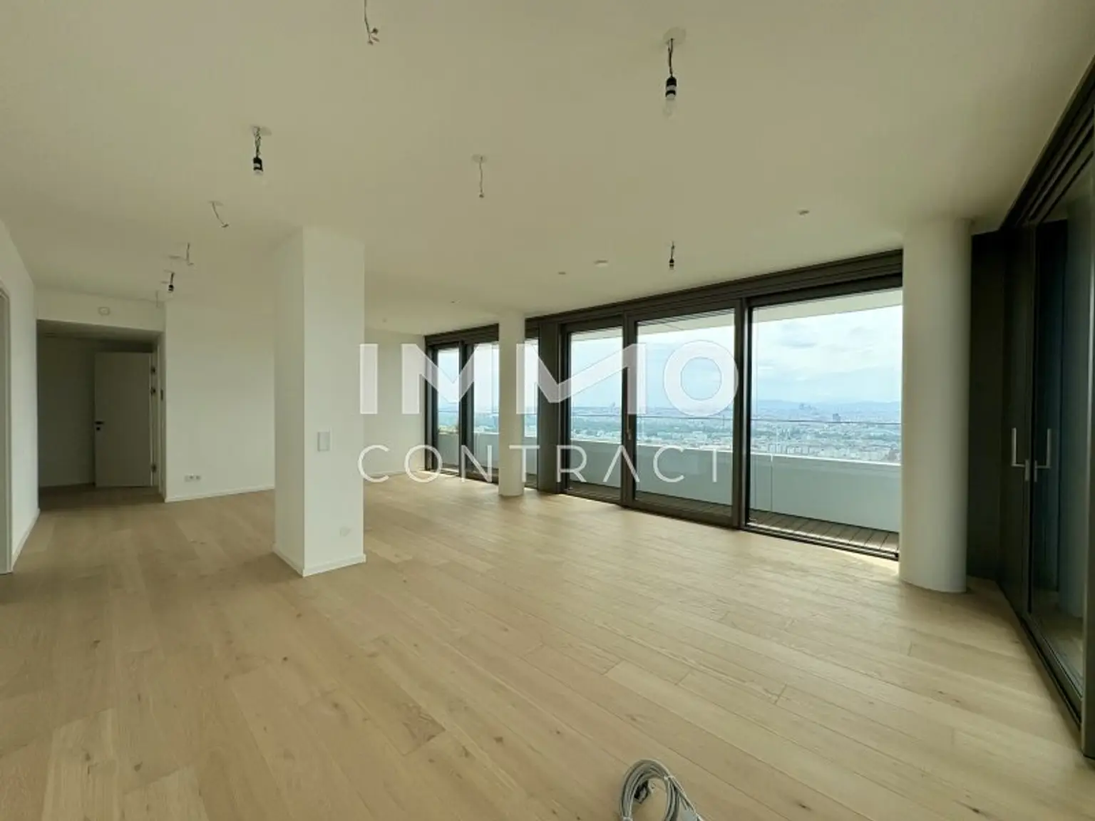 Wohn-Essbereich Richtung Neue Donau, Innere Stadt