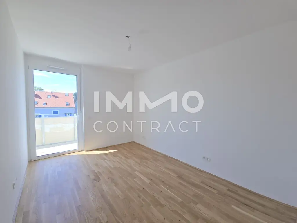 Erstbezug ab 01.10.2025: geförderte 2 Zimmer Wohnung mit großem Balkon in ruhiger und zentraler Lage - Puchstraße 34 - Top 06