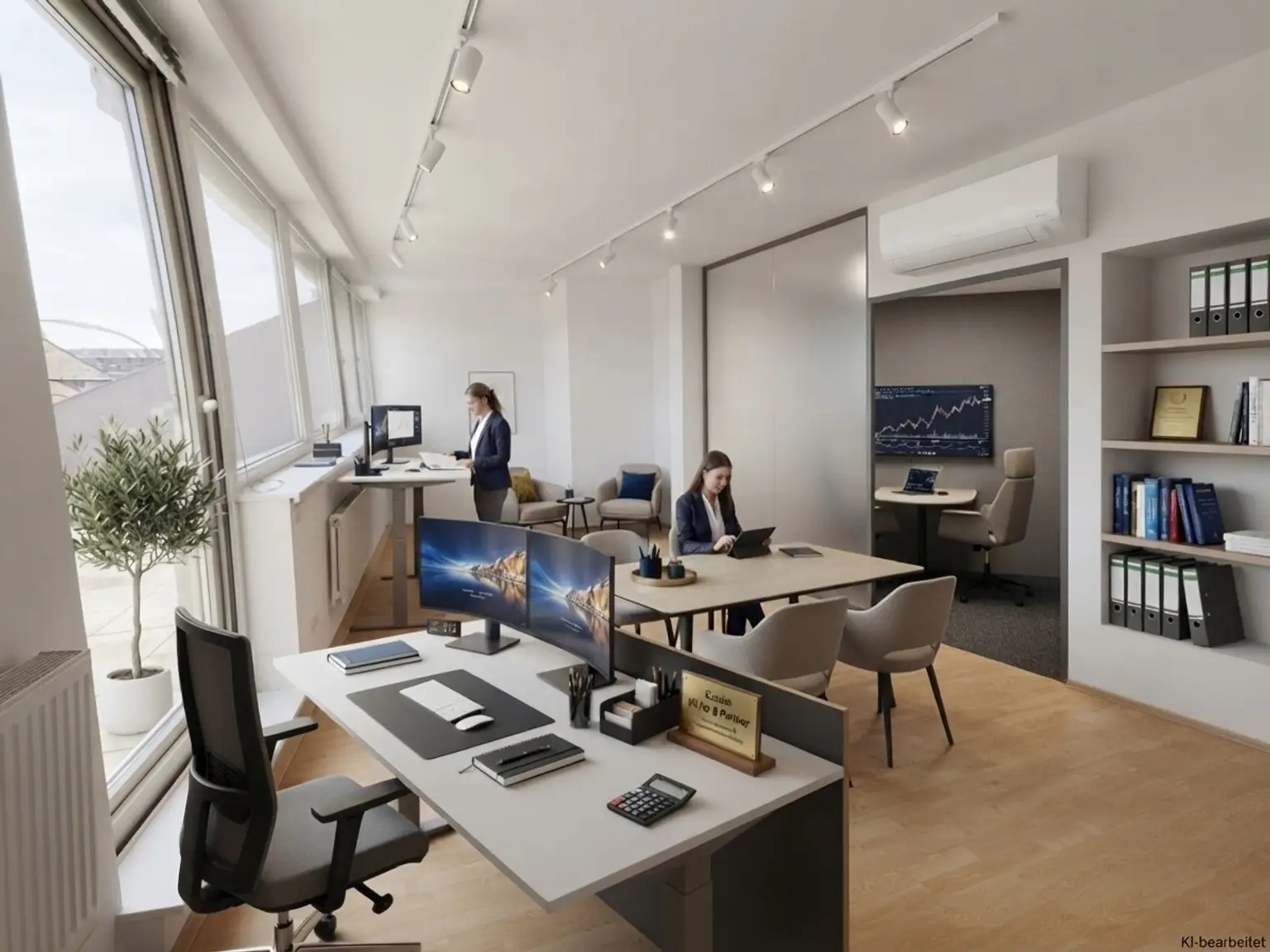 Licht, Raum & Flexibilität - ca. 68,40 m² Wohnung oder als Büro nutzbar mit 24,70 m² südostseitiger Terrasse