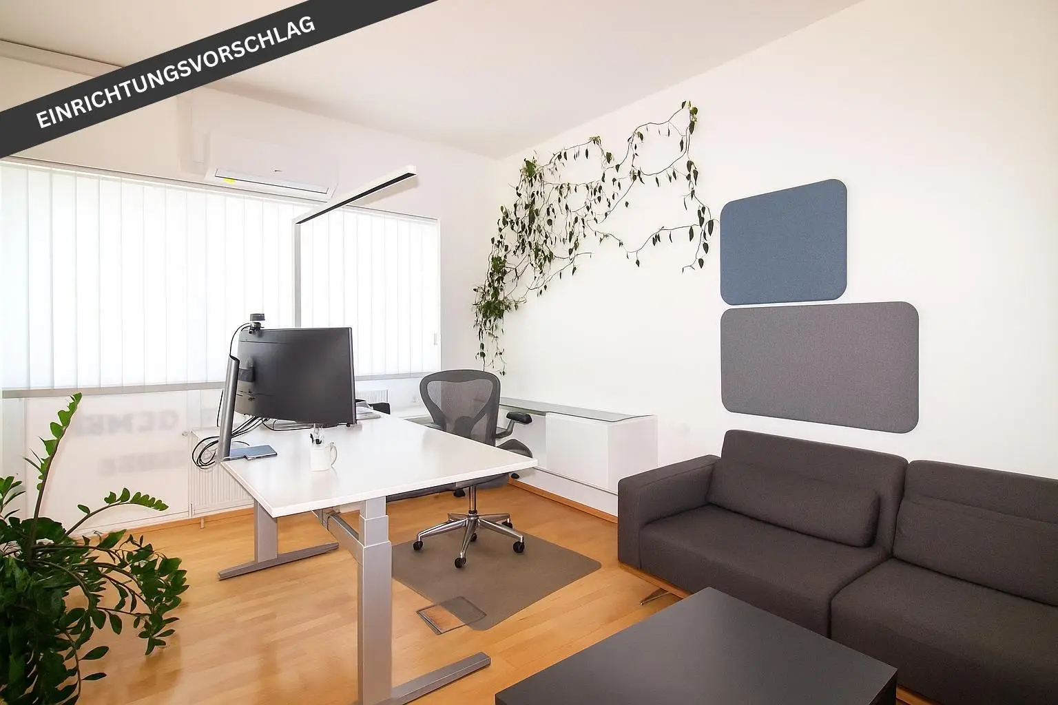 Büro, Studio oder Praxis – *klimatisiert