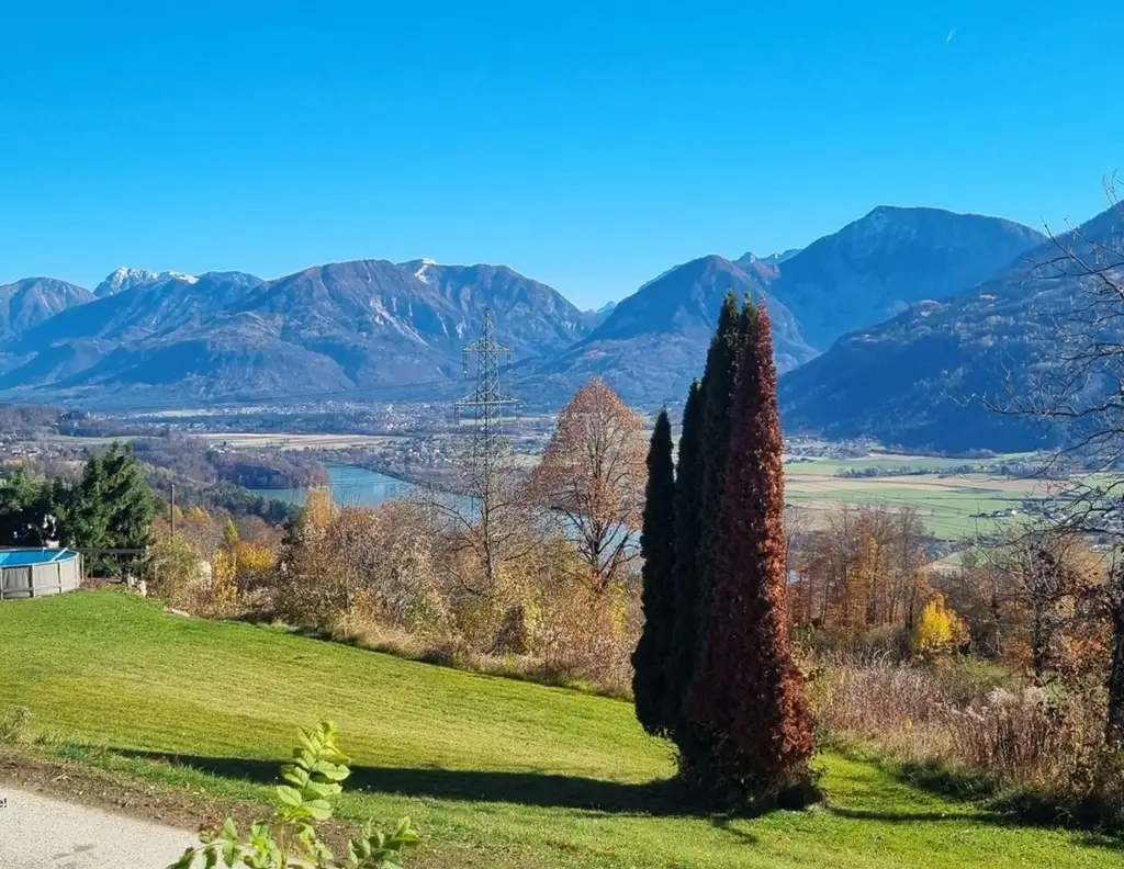 Baugrund - Blick ins Rosental-Kärnten - Hanglage