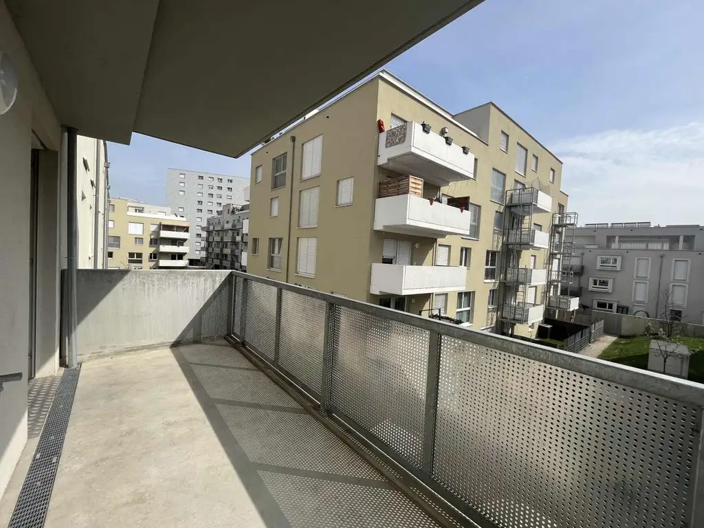 Q11 Leben in Simmering  - 
1-Zimmer-Wohnung mit Balkon und Deckenkühlung!