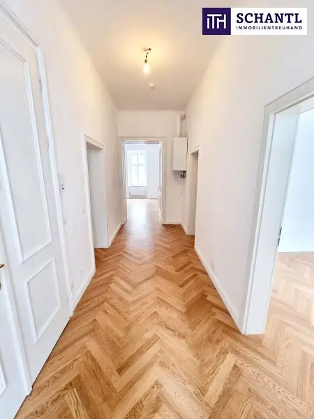 Stuck an der Decke. Gänsehaut im Herzen! 3 Zimmer und separate Küche in Bestlage in 1050 Wien! HIP und TRENDY die Gegend - Magisch schön das Altbauhaus - Ein MUST HAVE die Wohnung! TOP Infrastruktur + Beste öffentliche…