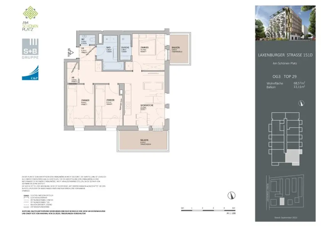 Neubau mit Style – 4-Zimmer-Wohnung mit Terrasse, Balkon & WG-Potenzial