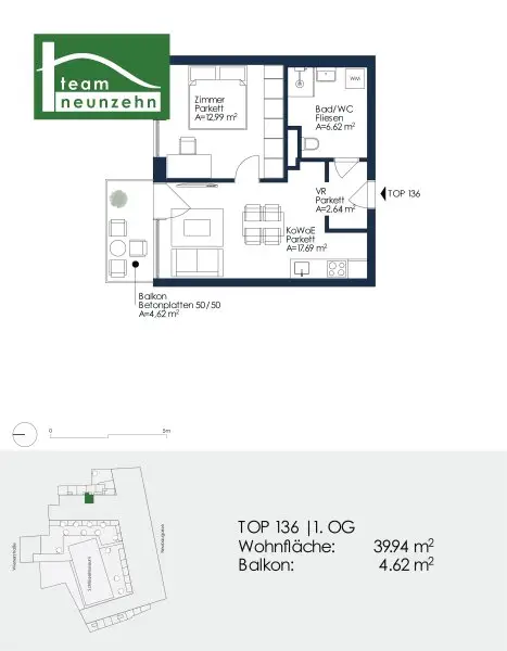 Grüner Innenhof & Citylage – Ihre Oase in Graz-Lend