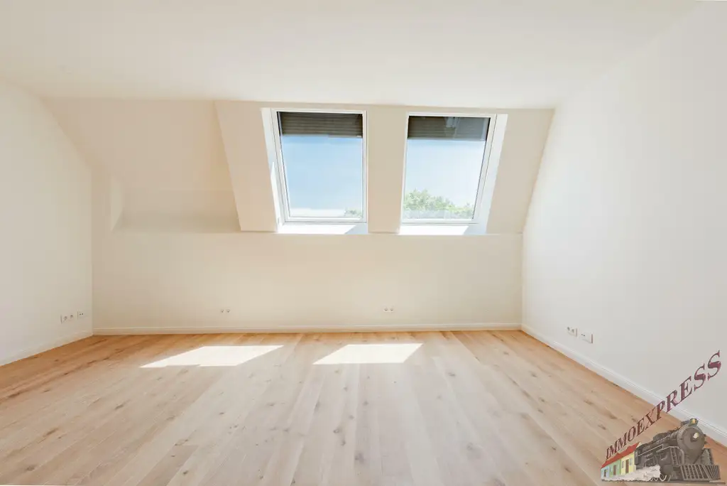 Erstbezug, Dachgeschosswohnung 3-Zimmer, inkl. Küche, Klimaanlage, Erlachplatz 10
