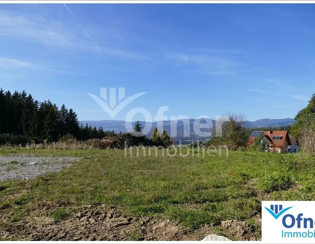 Perfekt für Ihren Neustart in Bärnbach: Baugrund in herrlicher Höhenlage