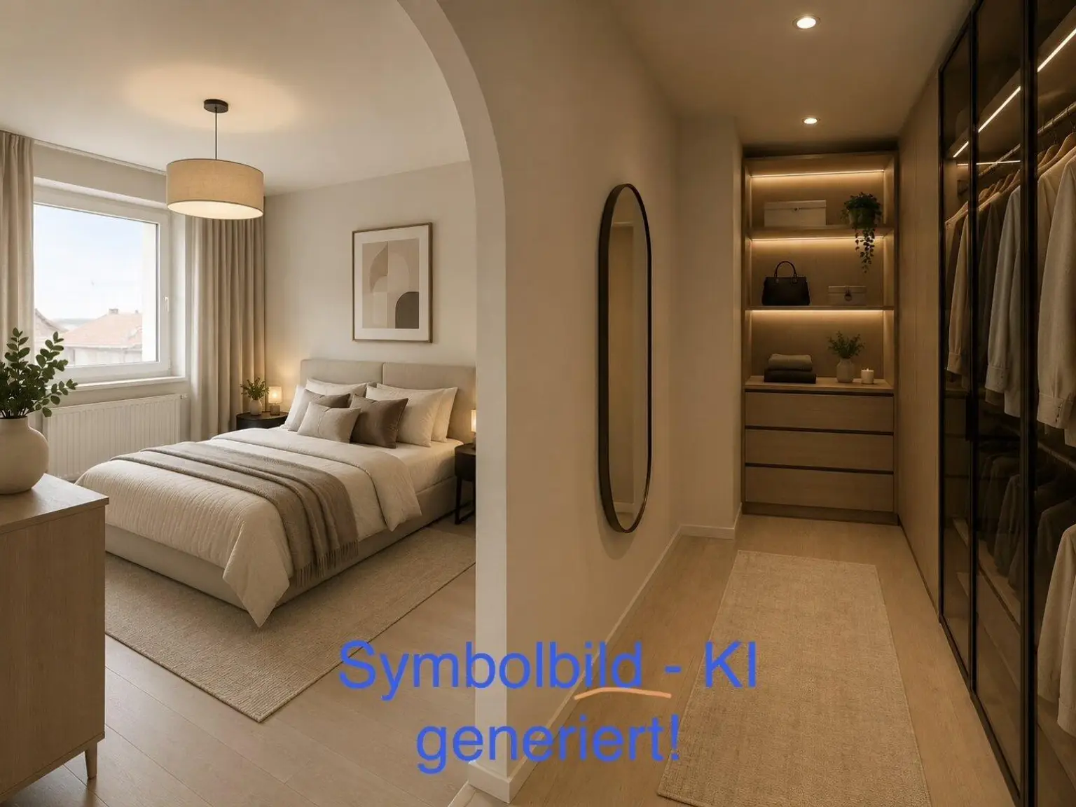 Schlafzimmer KI generiert